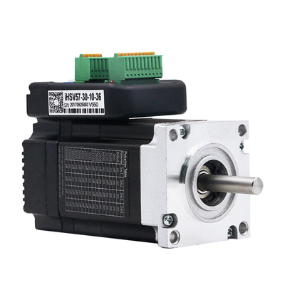 commercial drip-proof equipment used all in one NEMA 23 100W AC Inline Servo Motor